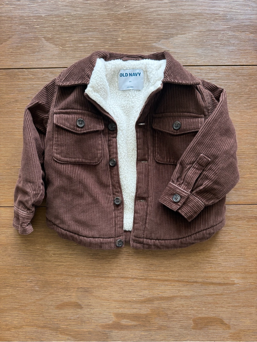 Old Navy Toddler Corduroy Sherpa-Lined Shacket